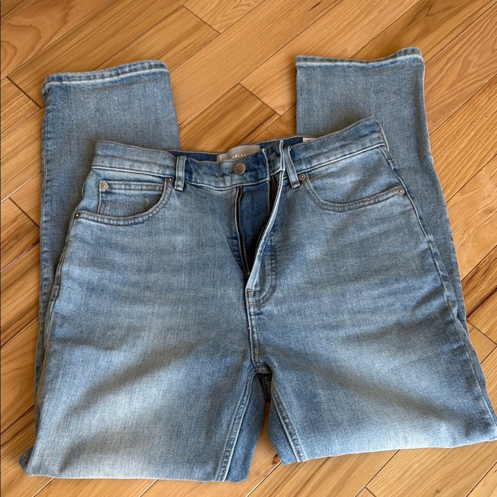 Everlane High Rise Blue Jeans Versatile Everyday Wear